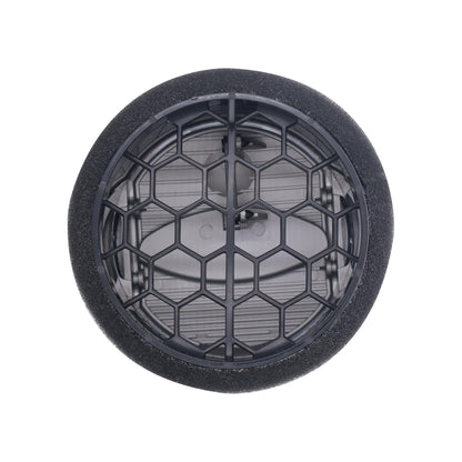 HiSport DC3Z19893BA Dashboard AC Heater Air Vent Duct Chrome - Compatible with Ford F250 F350 F450 F550 2011-2016