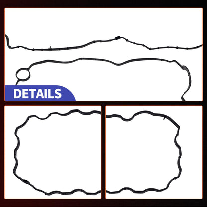HiSport Engine Valve Cover Gasket - Compatible with Buick Encore Compatible with Chevy Cruze Equinox Malibu Trax Volt Compatible with GMC Terrain 1.4L 1.5L 2016-2022 - Replace 12636177
