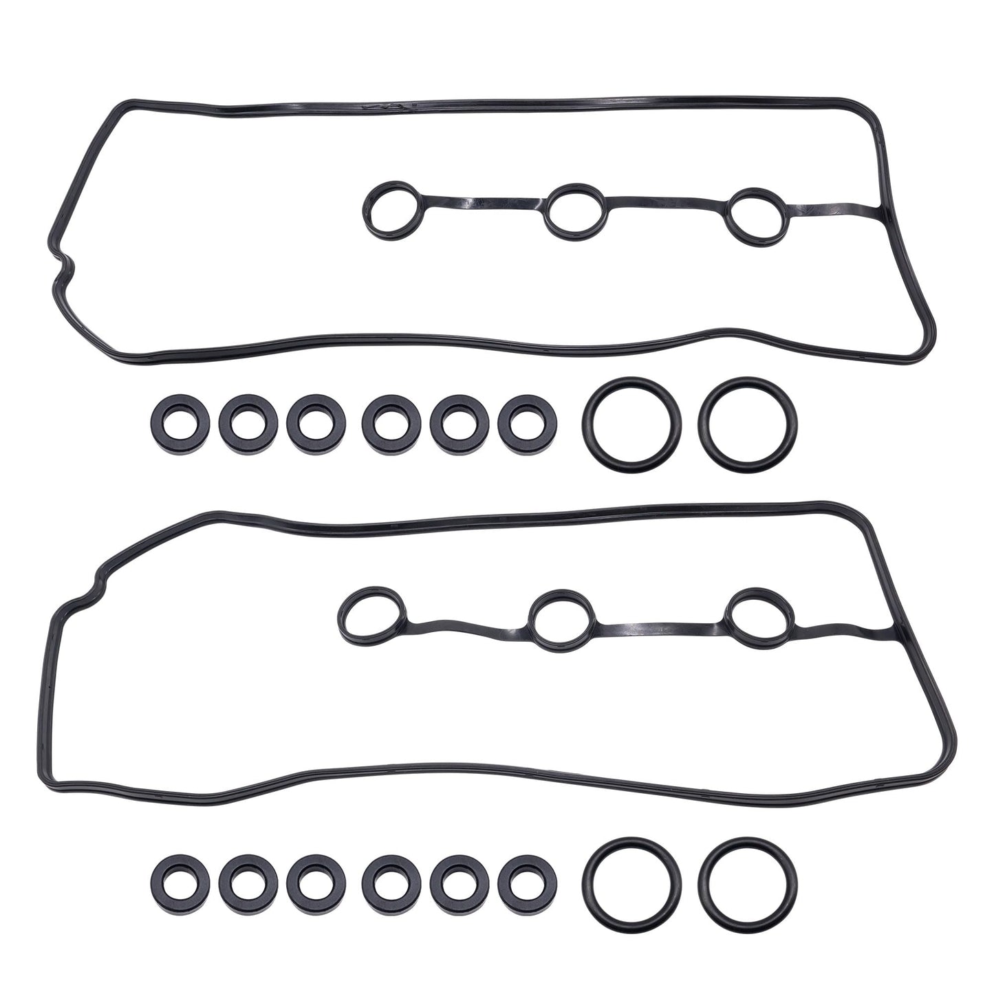 HiSport Valve Cover Gasket - Compatible with Toyota 2005-2015 Tacoma 4.0L 2005-2010 Tundra 4.0L 2003-2009 4Runner 4.0L 2007-2009 FJ Cruiser 4.0L - Replace VS50634R