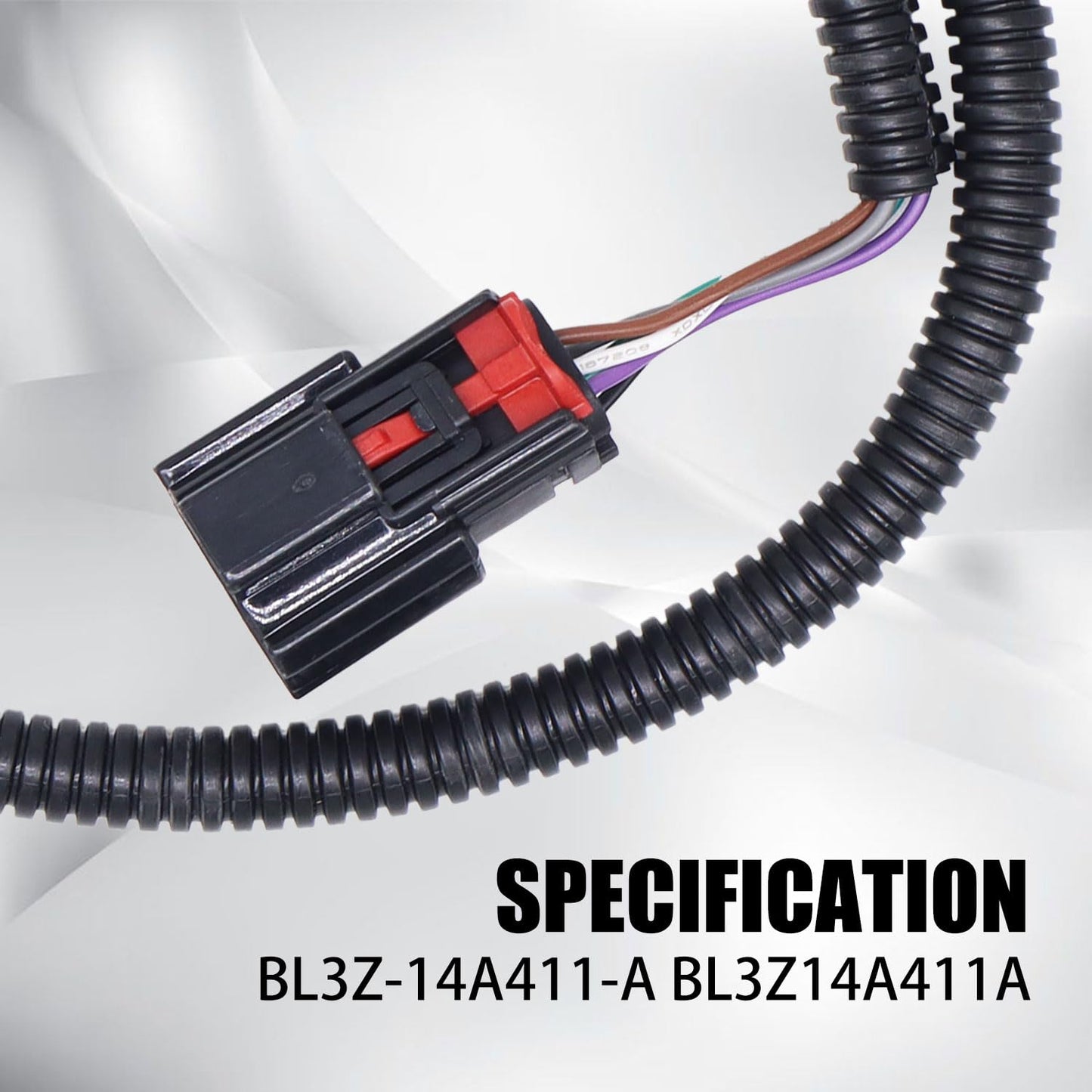 HiSport BL3Z14A411A Rear View Back Up Camera Wiring Harness - Compatible with Ford F-150 2011 2012 2013 2014 - Replace BL3Z-14A411-A