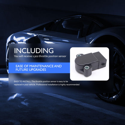 HiSport F2TZ9B989A Throttle Position Sensor TPS - Compatible with Ford E-150 E-250 E-350 F-150 F-250 F-350 Replaces F2TF9B989AA F2TF9B989B