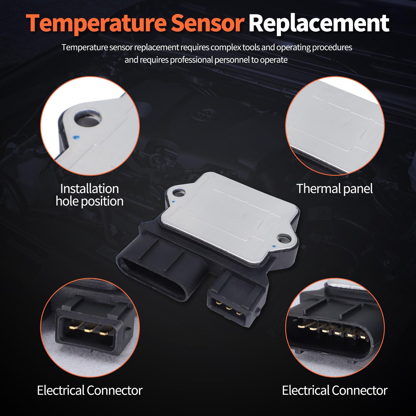 HiSport MD338997 Ignition Control Module - Compatible with Dodge Stealth 1991-1996 Mitsubishi 3000GT 1991-1999 Replaces MD349207 L723T LX607