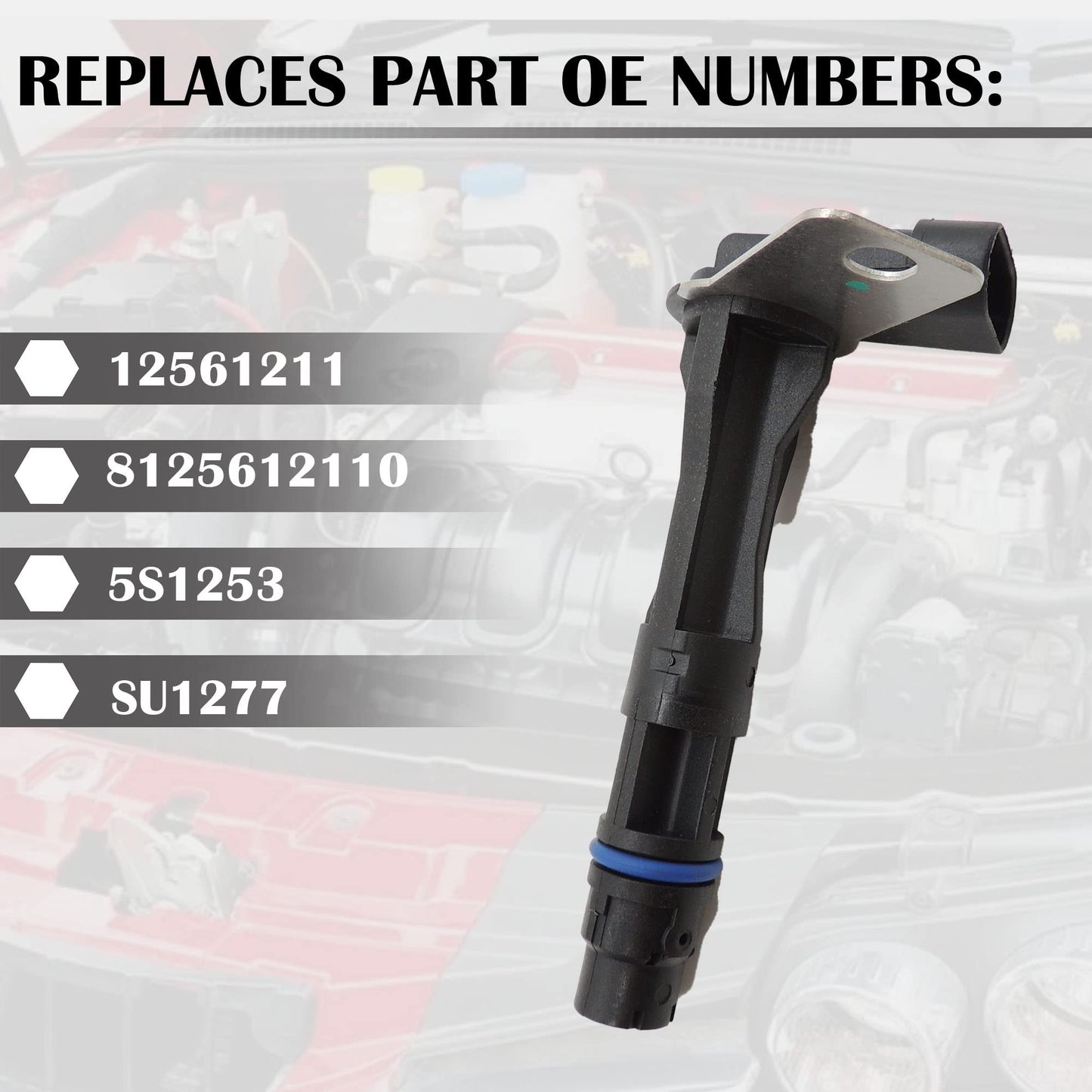 HiSport 12561211 Camshaft Position Sensor - Compatible with 1999-2007 Chevy Express Silverado Suburban Tahoe GMC Envoy Yukon Savana Sierra Cadillac Escalade Hummer H2 Pontiac - Replaces 213-363