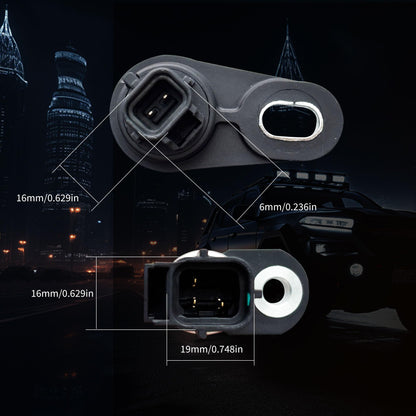 HiSport 45RFE 545RFE 68RFE Automatic Transmission Input Output Speed Sensor 3PCS 1999-Up Pressure Transducer Sensor Compatible with Dodge Jeep Grand Cherokee RAM 1500 2500 Pickup 04799758AD 4799061AB