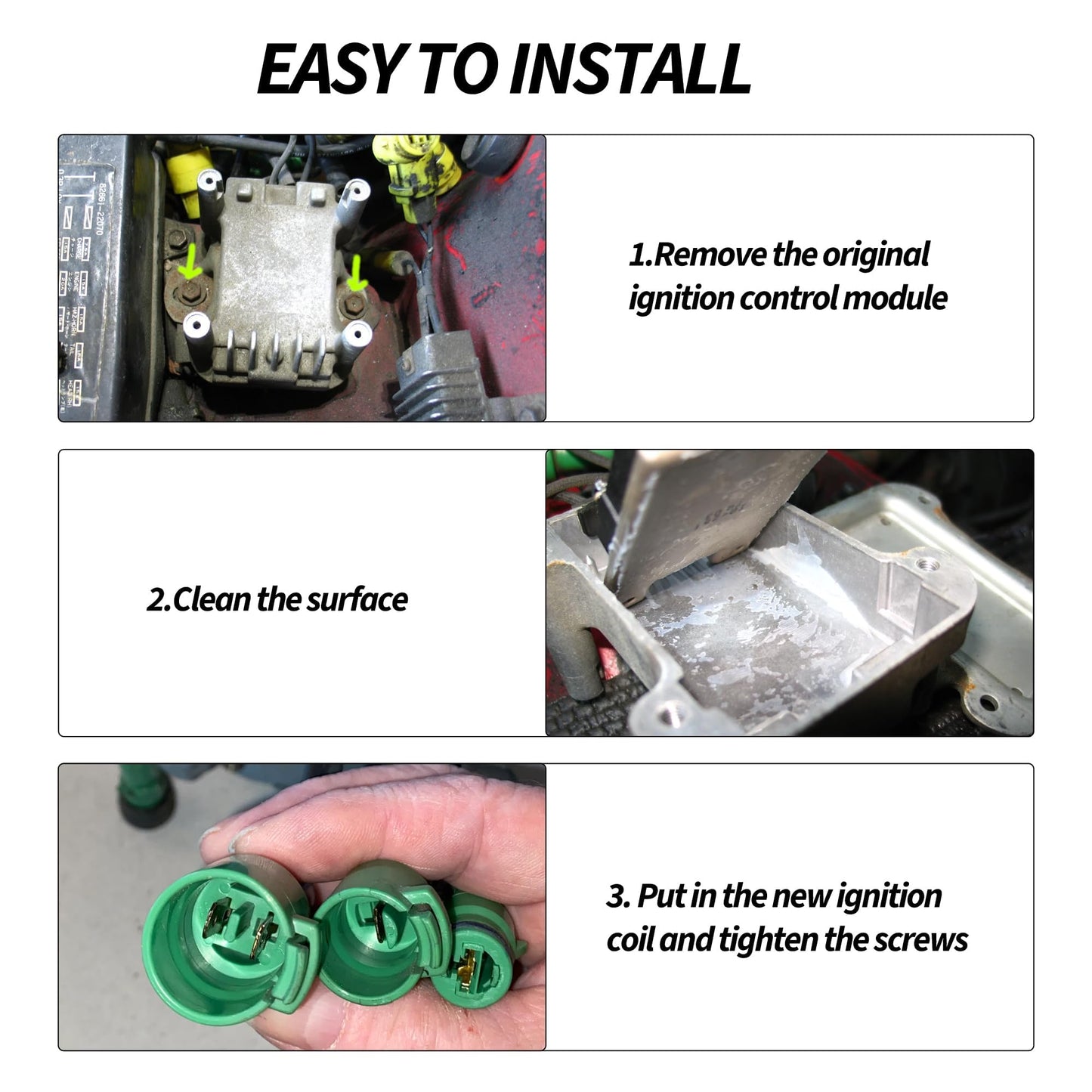 HiSport Ignition Control Module Igniter Assy - Compatible with Toyota 4Runner 1984,Pickup 1984 1985 1986 1987 988 Replacement for 8962035200 89620-35140