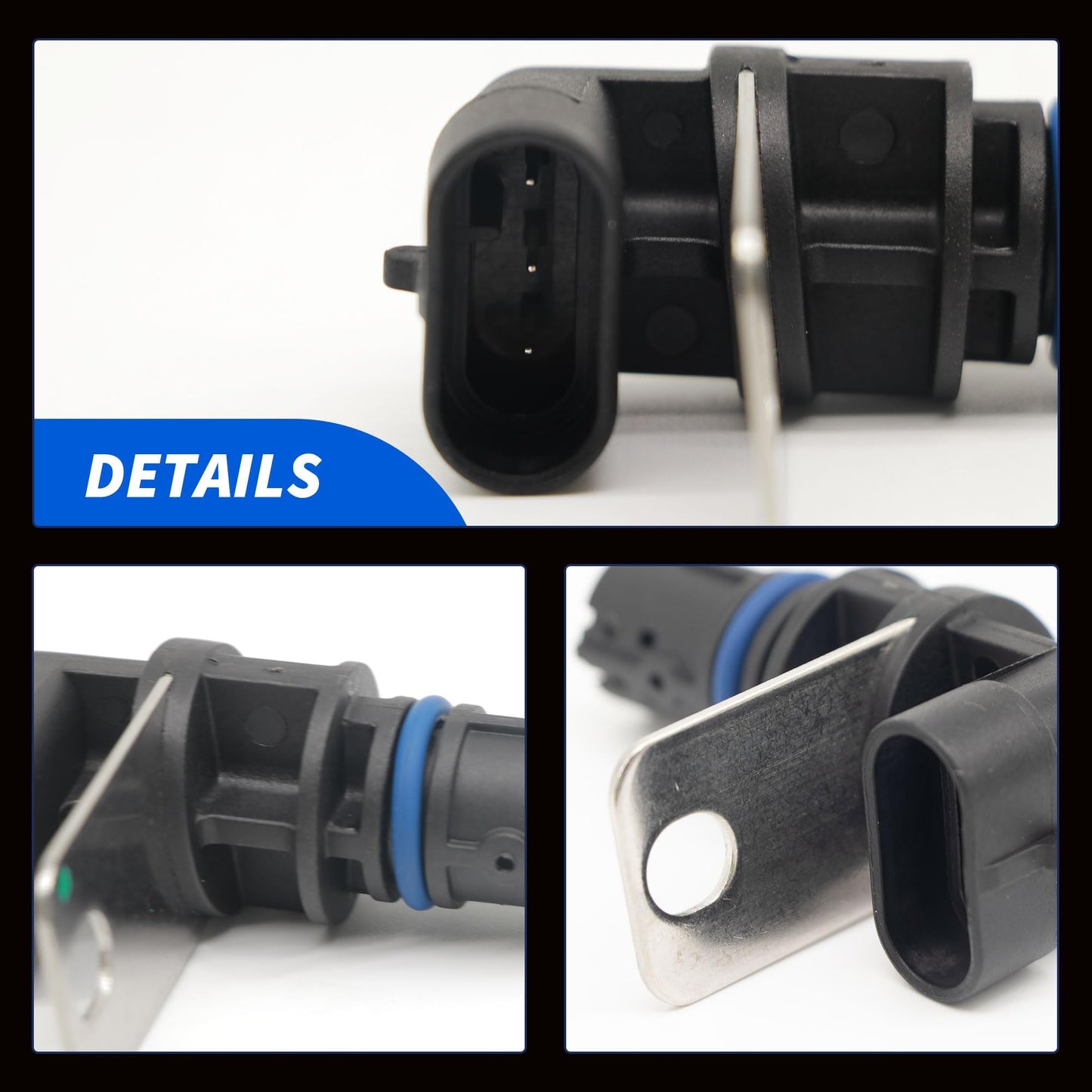 HiSport 12560228 Engine Crankshaft Position Sensor Compatible with Buick Rainier Cadillac CTS Escalade Chevrolet Avalanche GMC Envoy Forward Hummer H2 Isuzu Ascender Pontiac Replacement for 12555566