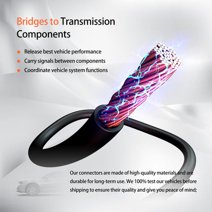 HiSport Vehicle-Side Custom 4-Pin Trailer Wiring Harness 55315 41125 Compatible with Chevy GMC