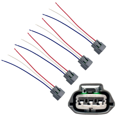 HiSport Ignition Coil Repair Plug Connector Pigtall Compatible with Nissan Altima Sentra 4 PCS