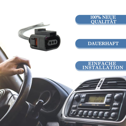 HiSport 3 Pin Male Pre Wired Connector Multifunction Fuel Pump Camshaft Sensor Light Connector # 1J0973703, 8K0973703, 3D0973703