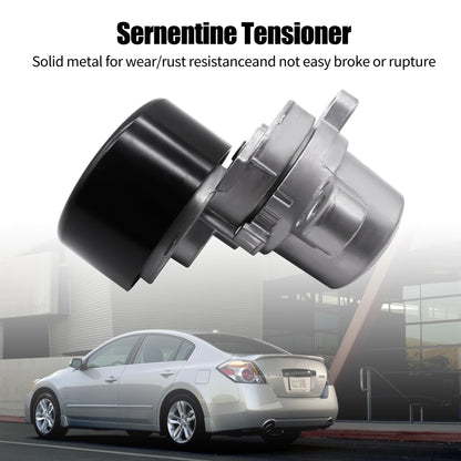 HiSport 39155 Belt Tensioner with Pulley Compatible with Nissan Altima 2007 2008 2009 2010 2011 2012, Maxima 2009-2014, Murano 2009-2014, Quest 2011-2013