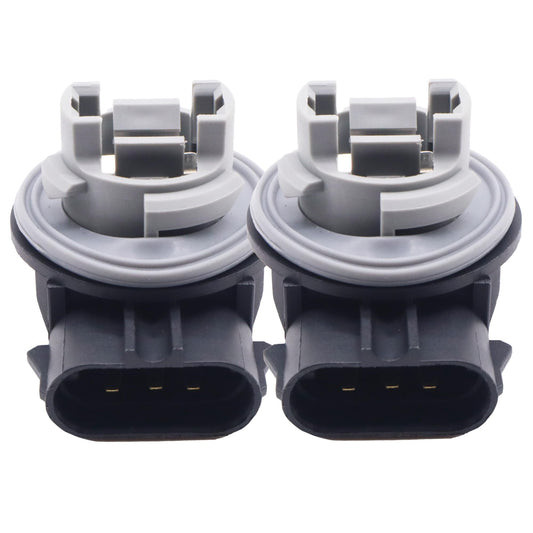 HiSport F1TZ-13411-F 2PCS Turn Signal Light Bulb Socket Compatible with Ford Aerostar E-150 F-150 250 350 450 550 Excursion Explorer Focus Mustang, Lincoln Blackwood, Mazda Tribute,Mercury Sable
