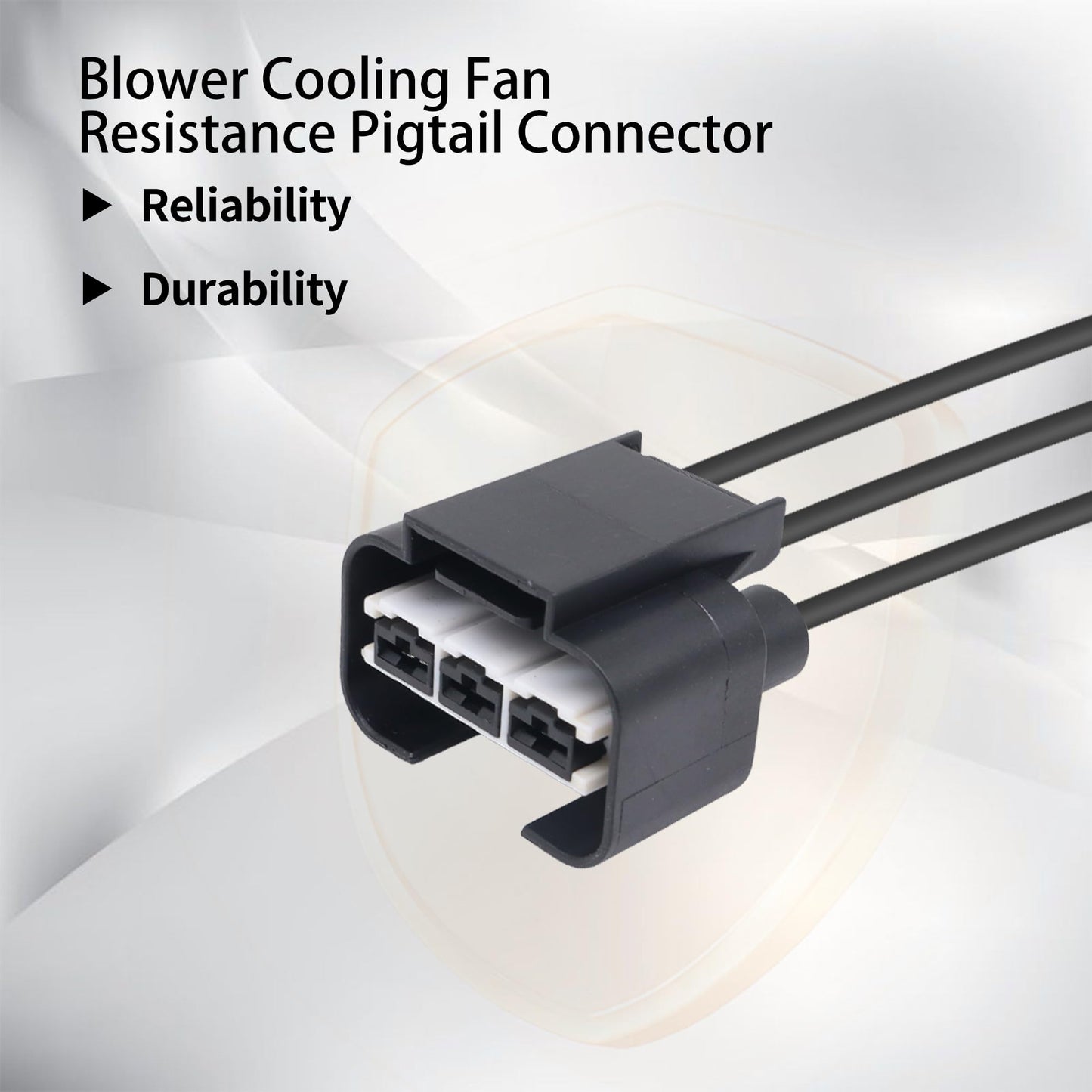 HiSport WRK4K-MA59 Blower Cooling Fan Resistance Pigtail Connector - Compatible with Kia Optima 2014-2019 Sedona 2014-2018