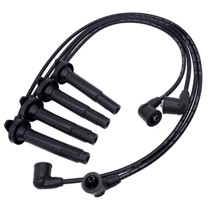 HiSport Spark Plug Coil Wires Ignition Coil Harness Cable 32722-P75-A01 Compatible with Honda CR-V 1997-1998 Replacement for Acura Integra 1994-2001, Pack of 4