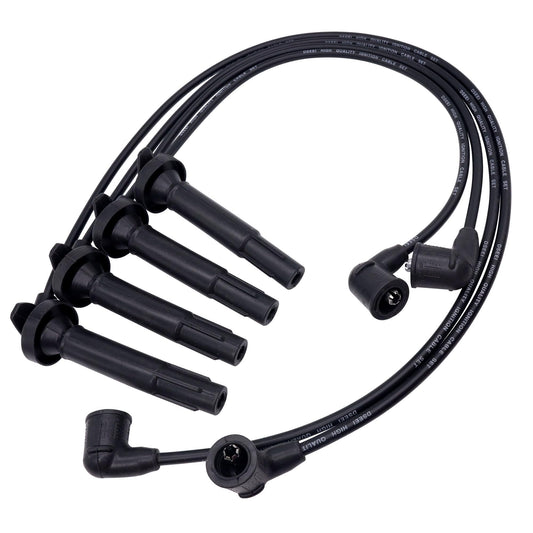 HiSport Spark Plug Coil Wires Ignition Coil Harness Cable 32722-P75-A01 Compatible with Honda CR-V 1997-1998 Replacement for Acura Integra 1994-2001, Pack of 4