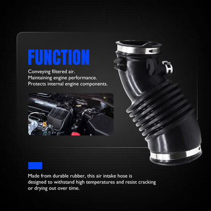 HiSport 17228-RGL-A11 Air Intake Hose Compatible with Honda Odyssey V6 3.5L 2007 2008 2009 2010 Replacement for 696158