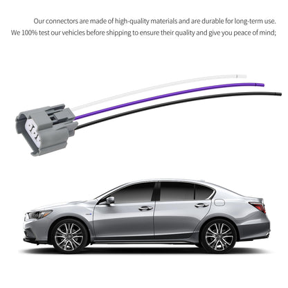 HiSport 645-916 Speed Sensor Connector Compatible with Honda Accord 1992-1997, Civic 1992-1995, Del Sol 1993-1997, Odyssey 1995-1998, Prelude 1993-2001, Acura CL 1997, NSX 1993-2000, TL 1999 2000