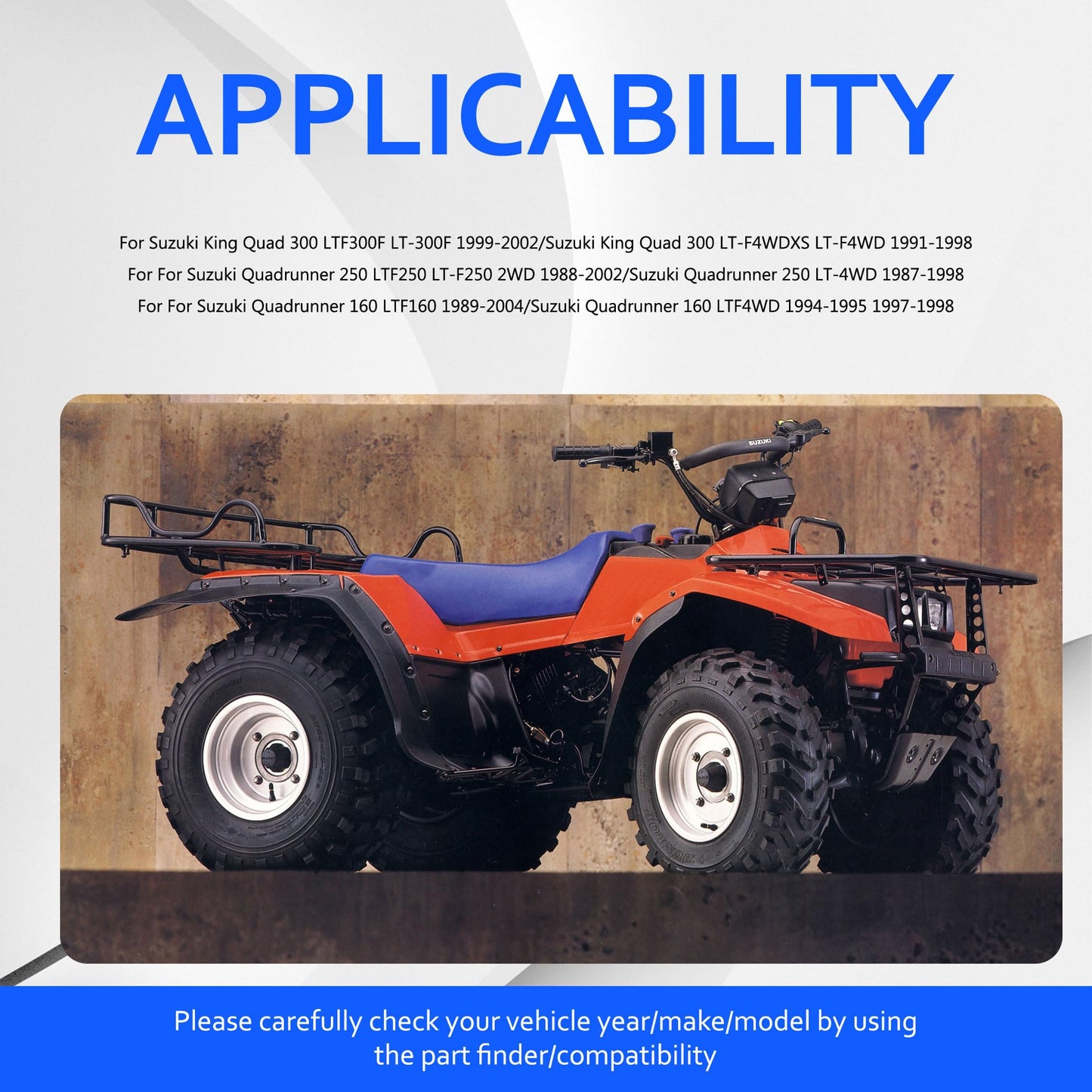 HiSport 32800-19B10 Voltage Regulator Rectifier - Compatible with Suzuki DR-ZS50 Quadrunner 160 LTF160 LTF4WD King Quad 300 LTF300F LT-300F Replaces 32800-19B11 3280019B11