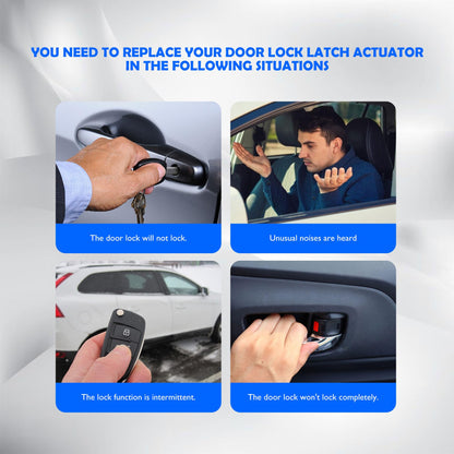 HiSport Door Lock Actuator Rear Left Driver Side 931-430 Compatible with Toyota Camry 2002-2006, Corolla 2005-2008 Replaces 69060-AA040