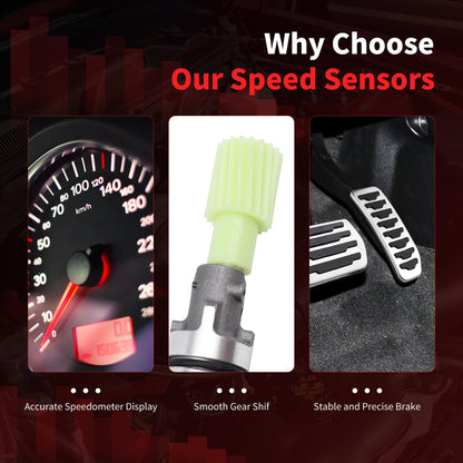 HiSport 2501074P01 Transmission Speed Sensor - Compatible with Nissan Frontier 2.4L 1998-2001 Frontier 3.3L 1999 Pathfinder 3L 1994-1995 Pickup 2.4L 1995-1997 Pickup 3L 1995 - Replace SC64 32702-74P19