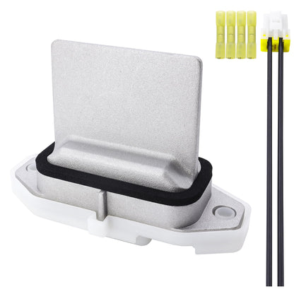 HiSport HVAC Heater Blower Motor Fan Resistor with Harness Compatible with Nissan & Infiniti Vehicles Altima 2002-2006, Maxima 2000-2008, I30 2000-2001, I35 2002-2004 Front Side Replace 27761-2Y000