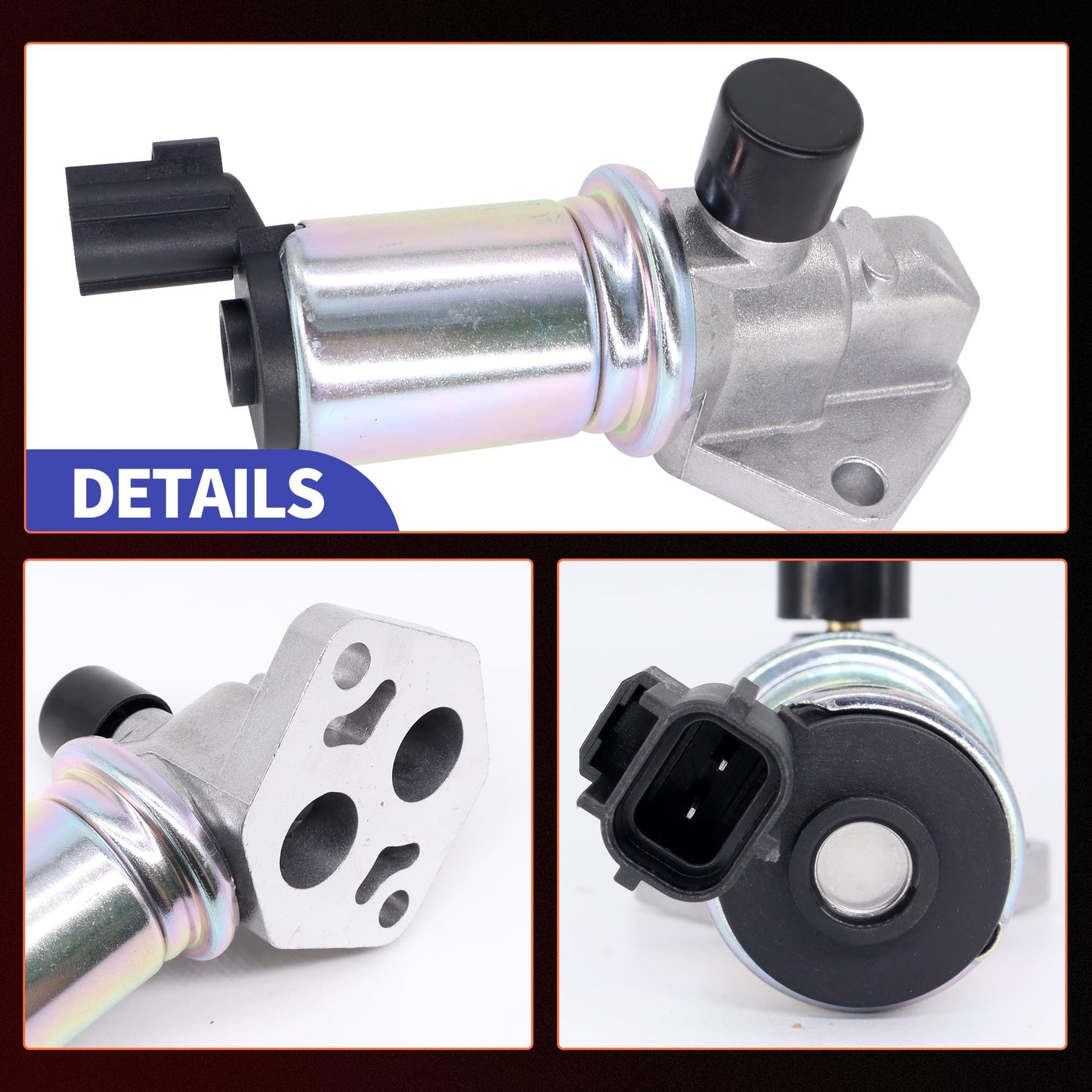 HiSport AC290 Idle Air Control(IAC) Valve - Compatible with Ford Explorer 1998-2000 Ranger 1998-2000 Mazda B4000 1997-2000 Replaces 2H1179 2152065 96TF9F715AB