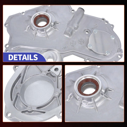 HiSport M349 Engine Oil Pump Compatible with Buick Chevrolet Pontiac Saturn 2.0L 2.2L 2.4L 2000-2017 DOHC Replace OP314 TCS46041 JV5068 12582069 12584621