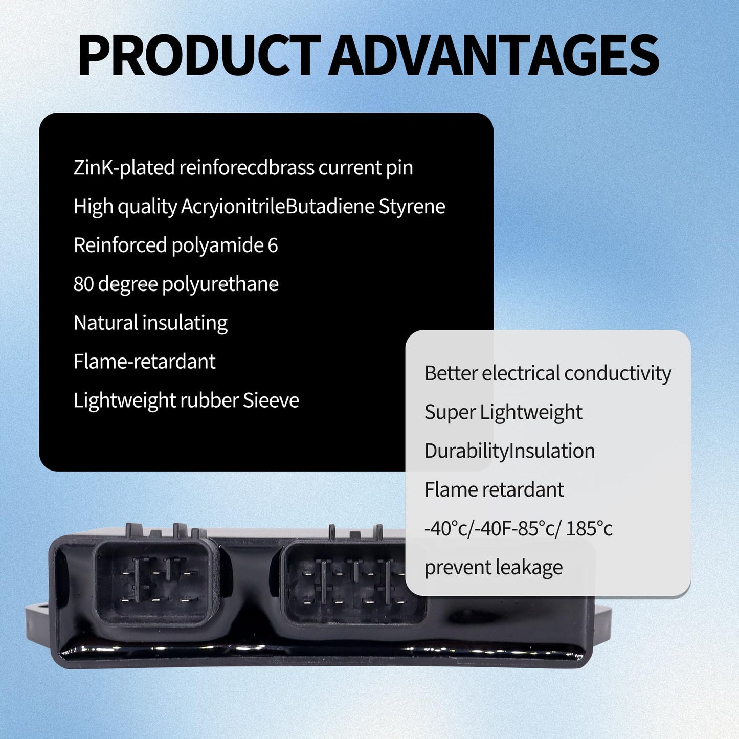 HiSport CDI Module Box - Compatible with Yamaha Kodiak 400 2000 2001 Warrior 350 1997 1998 1999 2000 2001 Replaces 3GD-85540-40-00