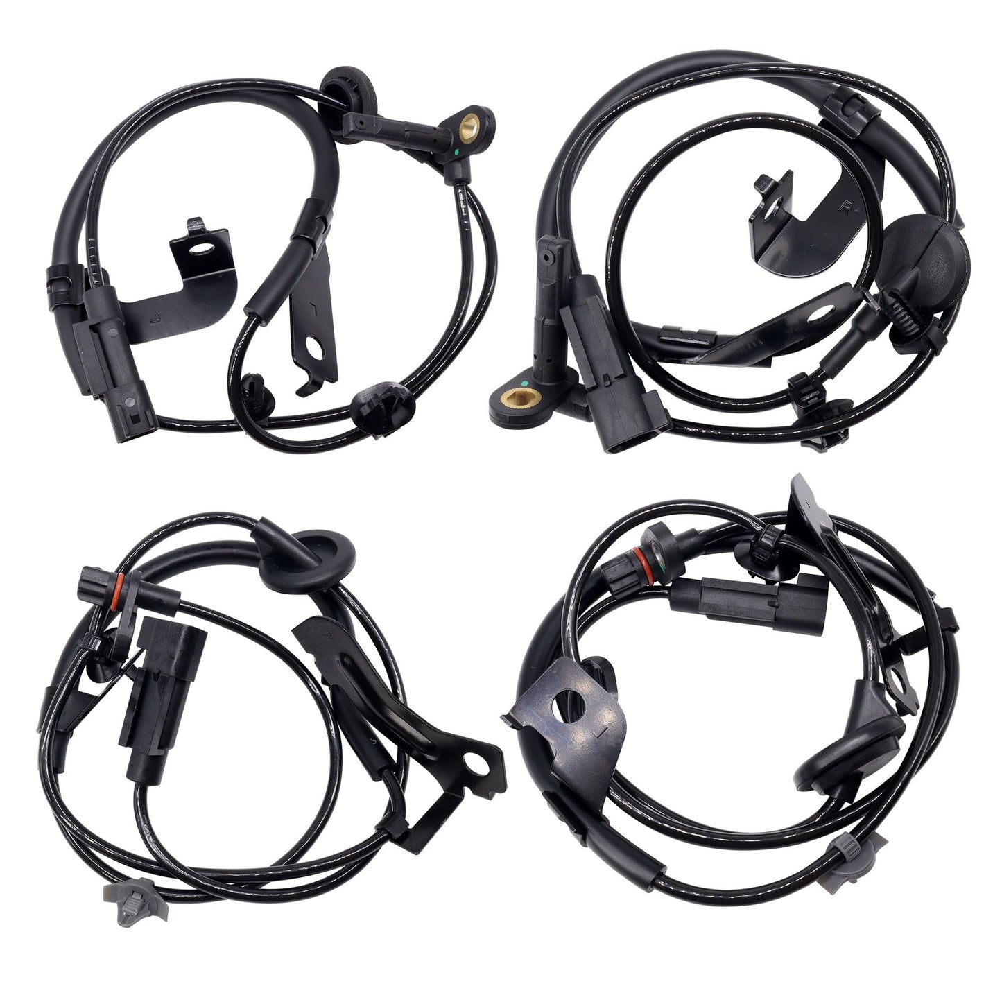 HiSport ABS Wheel Speed Sensor Right Rear Driver & Passenger Side ONLY FWD Replacement for Jeep Dodge FWD 2007-2016 Replaces ALS2084 ALS2088 ALS1819 ALS2086