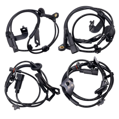 HiSport ABS Wheel Speed Sensor Right Rear Driver & Passenger Side ONLY FWD Replacement for Jeep Dodge FWD 2007-2016 Replaces ALS2084 ALS2088 ALS1819 ALS2086