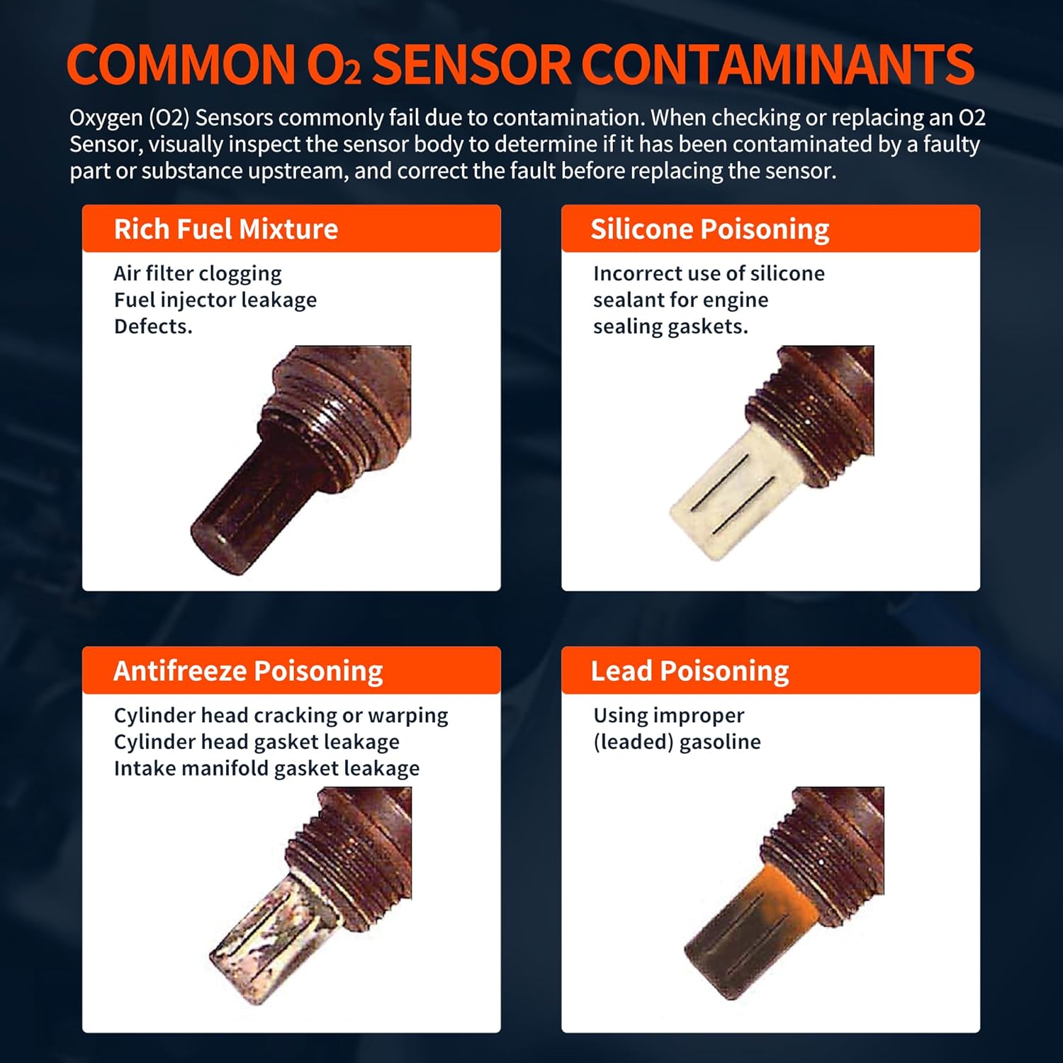 HiSport Upstream/Downstream Oxygen Sensor - 4-Wire Heated O2 Sensor 750mm Length Compatible with Hyundai Azera Entourage Genesis Santa Fe Sonata Veracruz/Kia Amanti Sedona Sorento