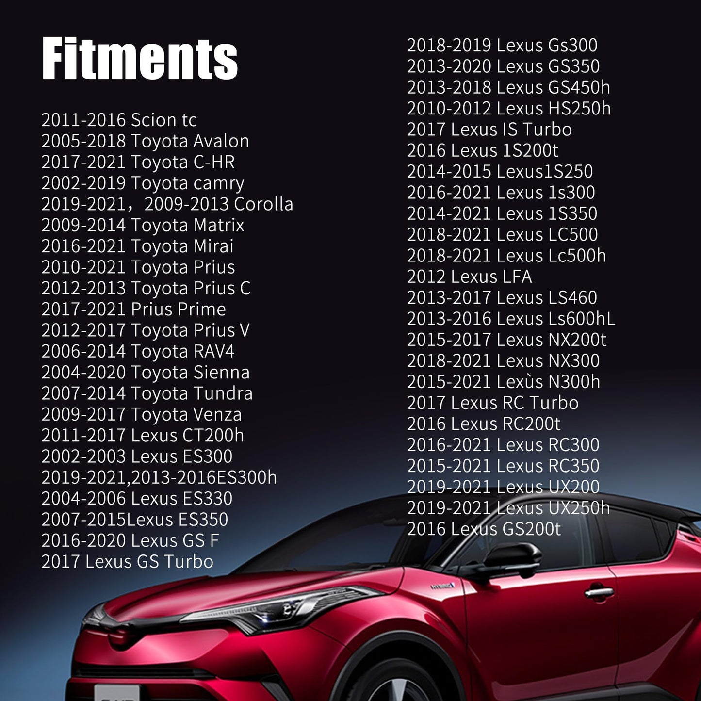 HiSport 90189-06193 50pcs Front Bumper Support Splash Shield Clip Nut Screw Compatible with Toyota Camry 2002-2023, Avalon 2002-2023, Auveco A20895