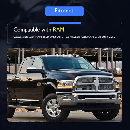 HiSport Fuel Rail Pressure Sensor - Compatible with RAM 2500 3500 2013-2015 6.7L - Replace 68210175AA