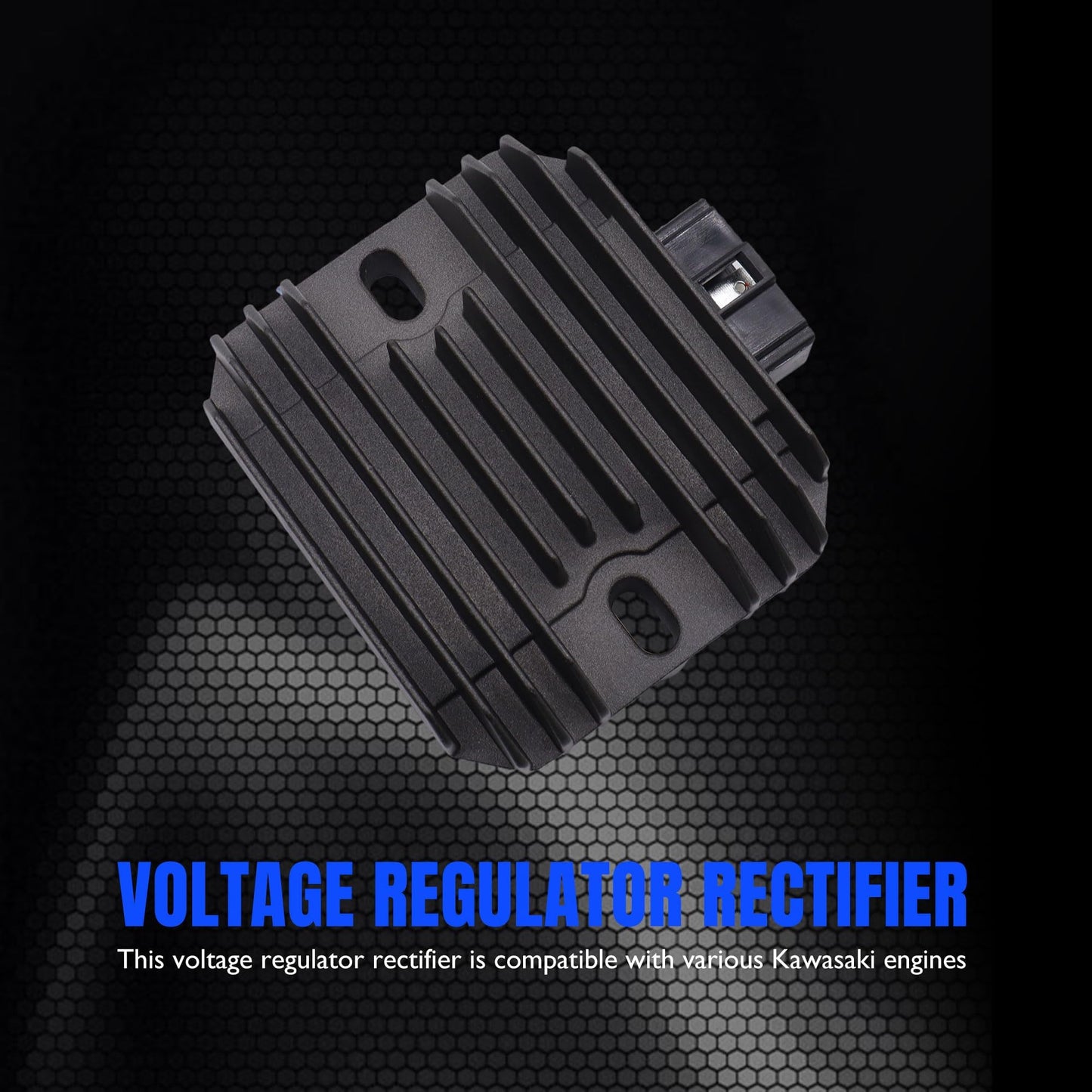 HiSport M70121 Voltage Regulator Rectifier Compatible with Kawasaki Fc420 Fc540 Fd671d Fd711d Fd750d Fd791d Mule 2010 2020 2030,John Deere 130 160 165 170 172 175 176 180 185 186 240 242 245 262 265