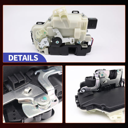 HiSport Door Lock Latch Actuator Front Left Driver Side Compatible with Volkswagen VW Beetle Golf GTI Jetta Passat Rabbit Replace 3B1837015A