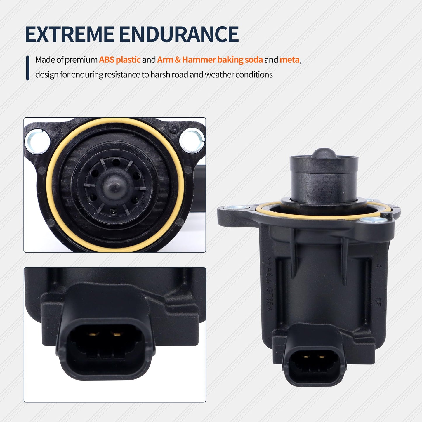 HiSport 06F145710G Turbocharger Valve Bypass - Compatible with Audi A3 A4 A5 TT, Replacement for Volkswagen for CC EOS GTI for Jetta City for Passat CC