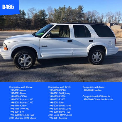 HiSport Ignition Distributor Cap and Rotor Kit - Compatible with Chevy Astro Blazer C1500 Express 1500 Express 2500 K1500 P30 S10 Silverado 1500 Silverado 1500 Classic - Replace 10452457 10452458