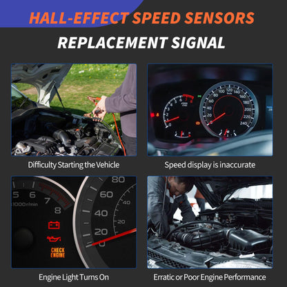 HiSport Hall Effect Speed Sensor - Compatible with ATP 330 500 Magnum 325 330 500 Ranger 700 Ranger Crew 700 Ranger XP 700 Sportsman 335 400 450 500 600 700 800 MV7 - Replace 4040081 4010298