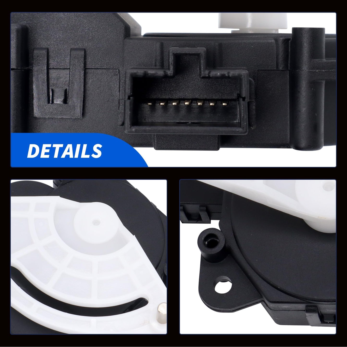 HiSport HVAC Mode Air Blend Door Actuator - Compatible with Lexus GS300 1997 1998 1999 2000 2001 2002 2003-2005,GS400 1998-2000,GS430 2001-2005,IS300 2001-2005,RX300 1999-2003,SC430 2002-2010#604-917