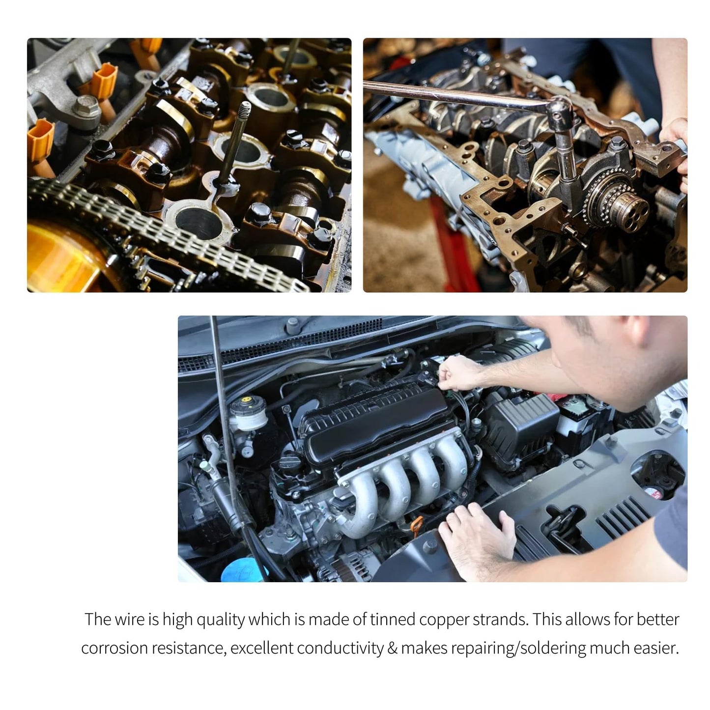 HiSport BU2Z14S411ARA Camshaft Position Sensor Connector Compatible with Audi, BMW, Cadillac, Chevrolet, Dodge, Fiat, Ford, Freightliner, Genesis, GMC, Hyundai, Jaguar, Kia, Land Rover, Lincoln, Benz