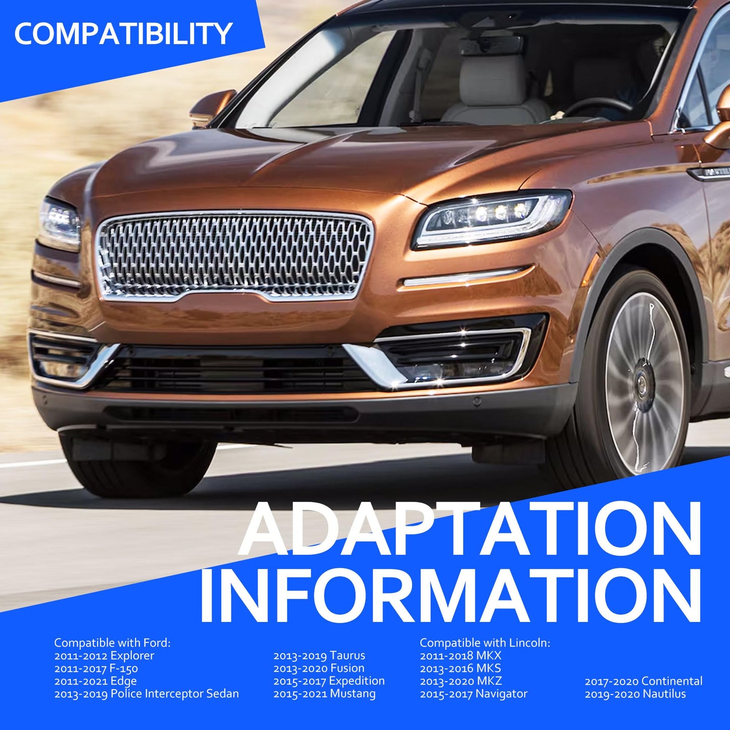 HiSport Battery Current Sensor - Compatible with Ford Explorer F-150 Edge Police Interceptor Sedan Taurus Fusion Expedition Mustang Lincoln MKX MKS MKZ 2011-2020 - Replace BT4Z14B357C 956-135