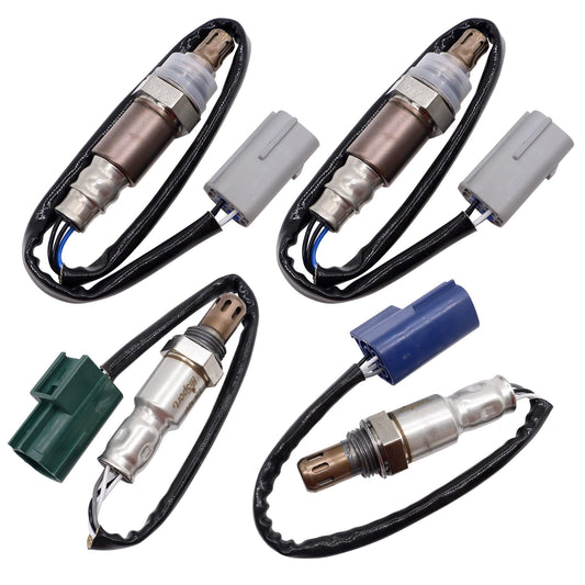 HiSport Oxygen O2 Sensors Upstream and Downstream - Compatible with 2007 2008 2009 2010 Nissan Frontier Pathfinder Xterra 2009 2010 Suzuki Equator V6 4.0L Replace 234-9072 234-4297 244-4313