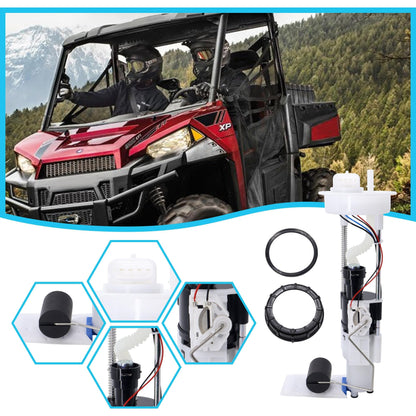 HiSport 47-1011 Fuel Pump Assembly Compatible with Polaris RZR 4 800 EPS, RZR 570 2011 2012 2013 2014