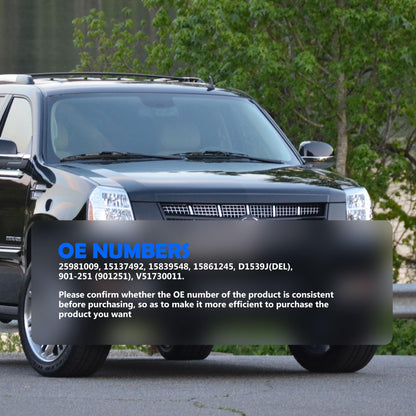 HiSport Brake Light Switch 25981009 Compatible with Cadillac Escalade & Chevrolet Avalanche, Silverado 1500 2500, Suburban 1500 2500, Tahoe, Replacement for GMC Sierra 1500 2500, Yukon XL 1500 2500