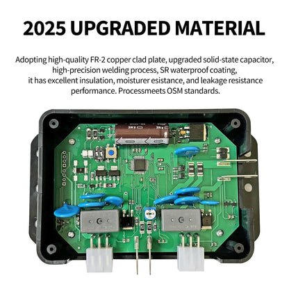 HiSport Upgraded 13398-DO Dual Synchronous Velocity Slide Controller Replacement for Controller V-Sync ual Drive Motor II Compatible with Lippert in-Wall Slide-Out on RV