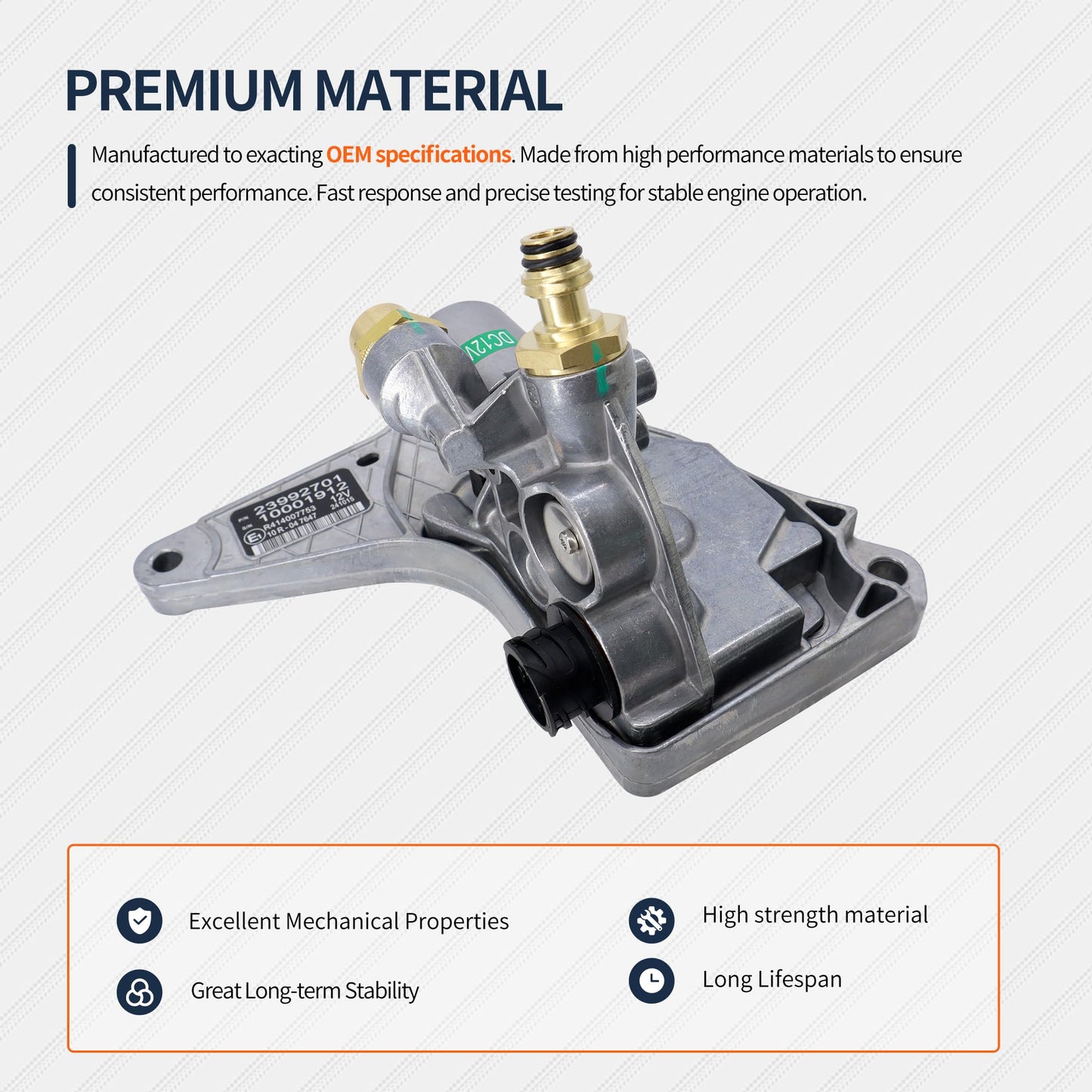 HiSport Engine Brake Air Valve 20512834 Compatible with Mack and Volvo Truck D12 Replaces 23992701 21369922