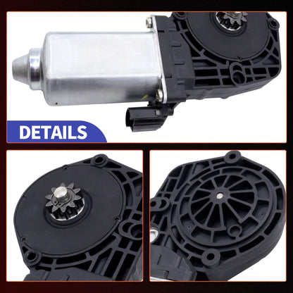 HiSport 742-260 Power Window Lift Motor Compatible with Ford Excursion 2000-2005,F250 F350 Super Duty 2000-2010 Window Lift Motor Front Left Position