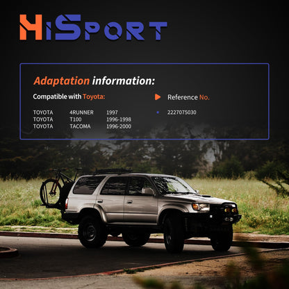 HiSport Idle Air Control Valve With Gasket - Compatible with Toyota 4runner 1997 T100 1996-1998 Tacoma 1996-2000 Replaces 2227075030