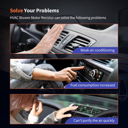 HiSport AC Heater Blower Motor Resistor 973-420 4P1594 Compatible with Chrysler 300, Pacifica, Town & Country, Dodge Charger, Durango, Grand Caravan, Magnum, Jeep Grand Cherokee