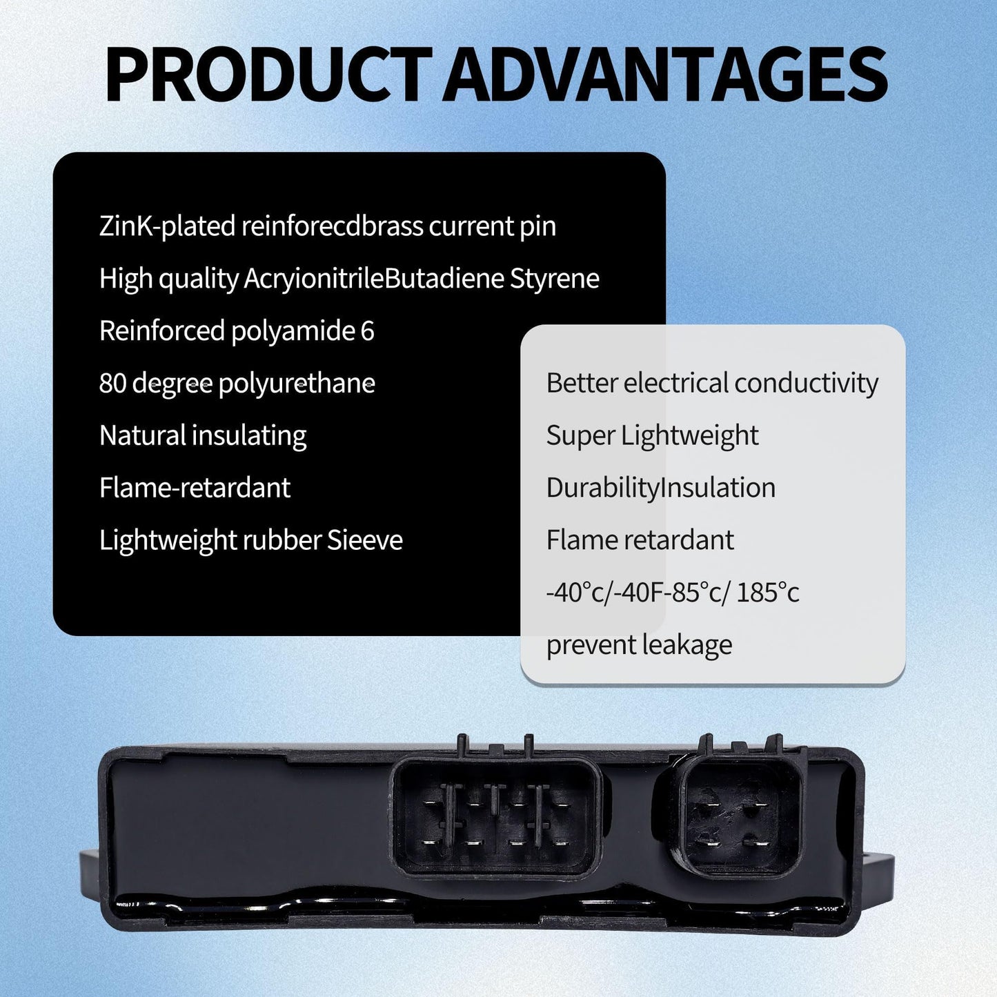 HiSport CDI Box Ignitor Module Unit - Compatible with Yamaha YFM350X Warrior 350 2002 2003 2004 YFM350 Raptor 350 2004 2005 2006 2007 2008 2009 2010 2011 2012 2013 Replaces 5YT-85540-00-00