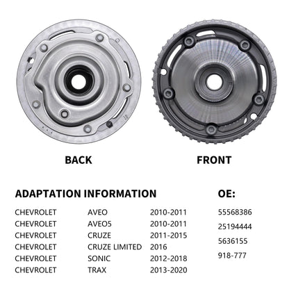 HiSport Variable Valve Timing Sprocket - Intake Engine Timing Part Gear Compatible with Chevy Aveo Aveo5 Sonic Trax Cruze & Cruze Limited, Replaces 55568386 25194444 5636155 918-777